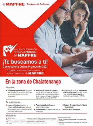 Oferta de Empleo - Empresa MAPFRE en Chalatenango