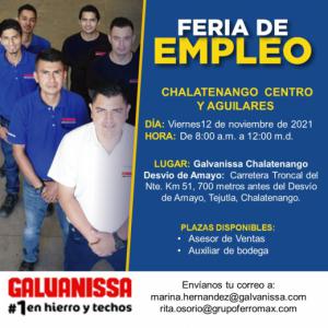Feria de Empleo en Galvanissa - Amayo