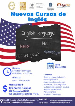 Inicia el 2022 estudiando Inglés!