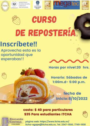 Curso de repostería