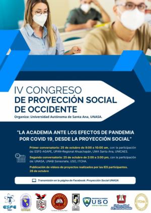 IV CONGRESO DE PROYECCIÓN SOCIAL DE OCCIDENTE