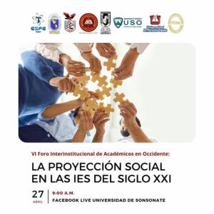  VI Foro Interinstitucional de Académicos en Occidente