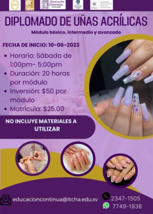 Diplomado de Uñas Acrílicas