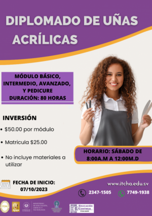Diplomado de Uñas Acrílicas