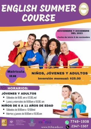 Curso de Inglés Niños y Jóvenes