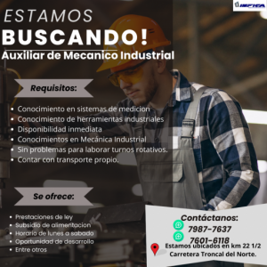 Oferta Laboral IMFICA
