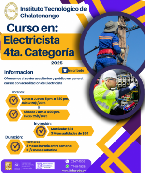 Curso Electricista 4ta Categoría 