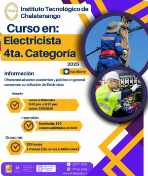 Curso Electricista en Cuarta Categoría
