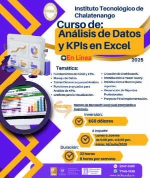 Curso: Análisis de Datos y KPIs en Excel