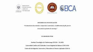 Informe Final de Investigación Proteína de Moringa