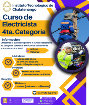 Curso Electricista 4ta Categoría