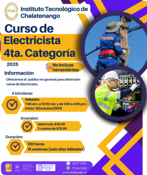 Curso Electricista 4ta Cat