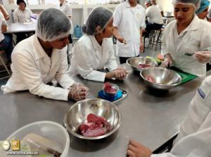 Visita de los estudiantes 3er Año Agroindustria INFRAMS