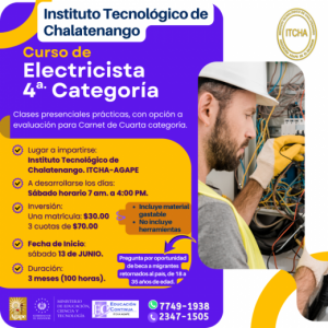 Curso de Electricista 4ª. Categoría