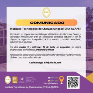 Comunicado Lluvias