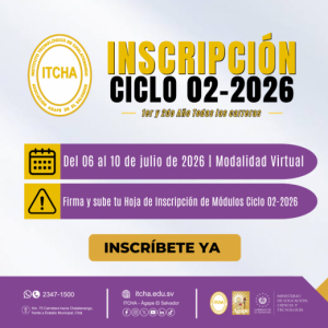 Inscripción Ciclo 02 - 2026
