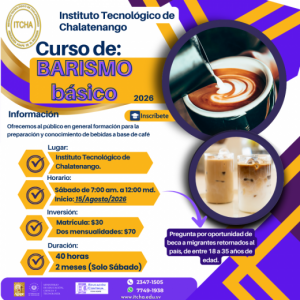 Curso Barismo