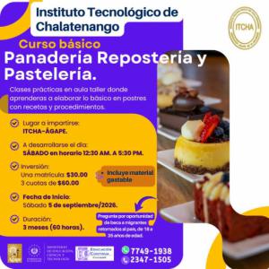 Curso básico Panadería Repostería y Pastelería